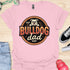 The best bulldog dad ever - V3 - The Badge T-Shirt